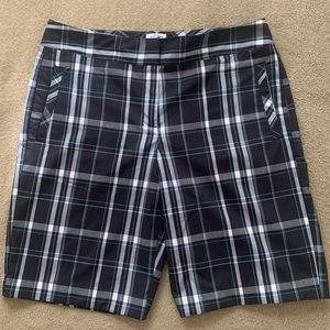 Plaid Golf Shorts - EUC